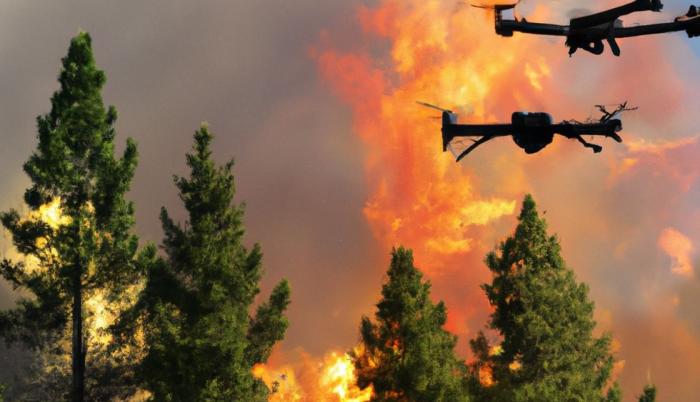 Estudian Usar Redes Inteligentes De Drones Para El Control De Incendios