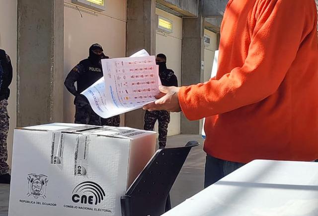 La Segunda Vuelta Se Inicia Con El Voto De Los Presos Sin Sentencia