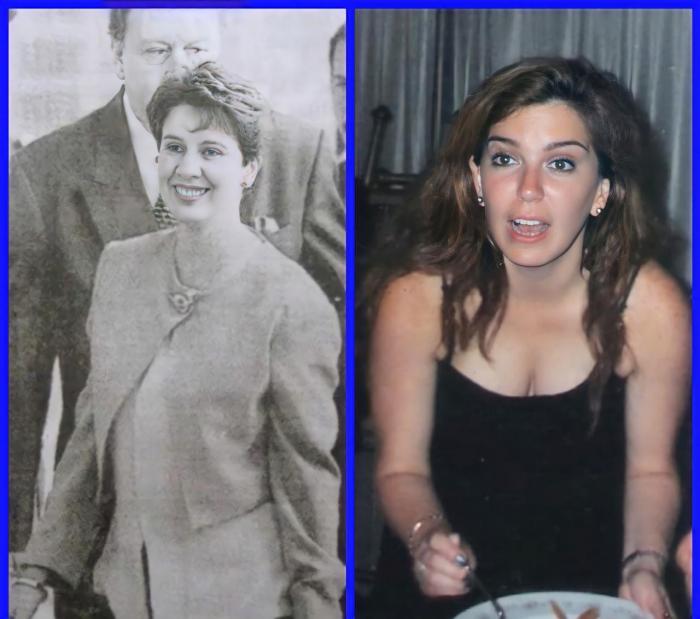 Rosalía Arteaga y Mariela Viteri