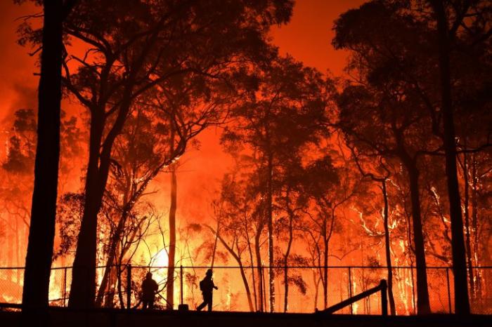 Incendio en Australia
