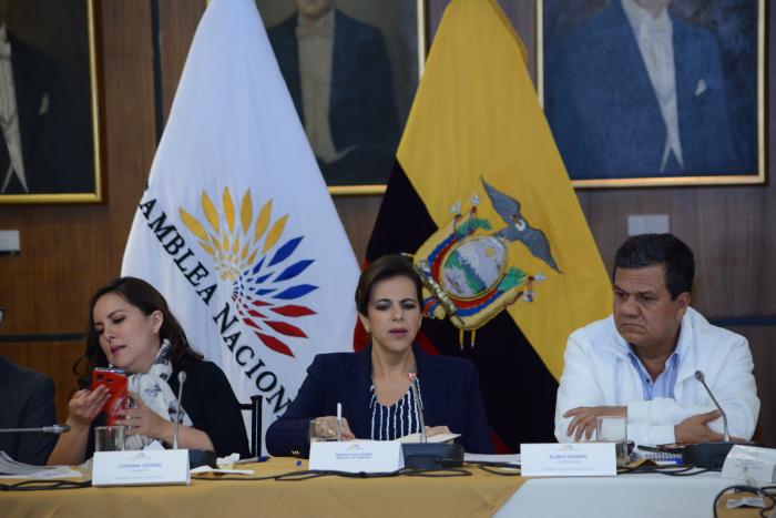 Comisión de Fiscalización recibe a María Paula Romo