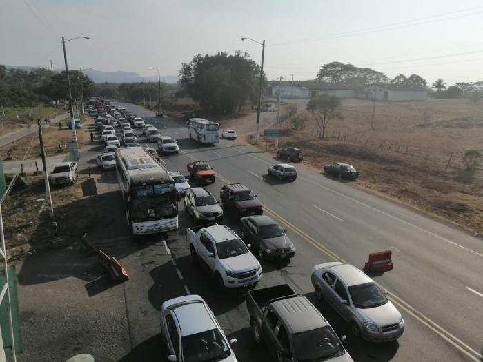Congestionamiento vehicular