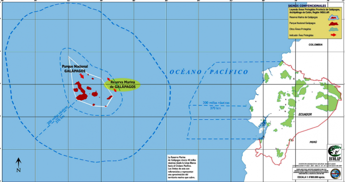 mapa pesca