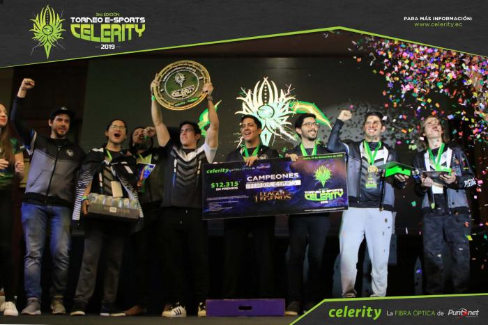 campeones torneo celerity esports predador