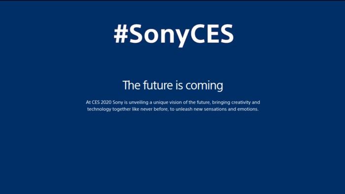 Sony CES2020