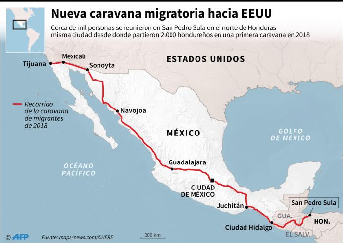 Caravana migrante10