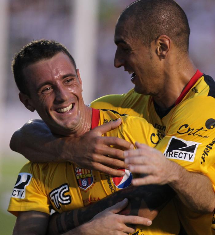 Damián Díaz y Ariel Nahuelpán