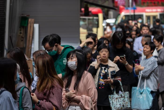 Hong Kong. Coronavirus. Enero 2020.