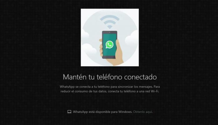 Whatsapp web oscuro