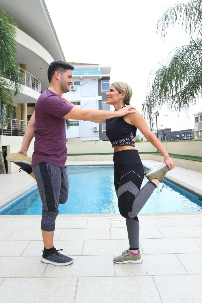 Carlos Luis Andrade y Gaby Díaz