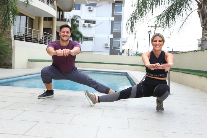 Carlos Luis Andrade y Gaby Díaz