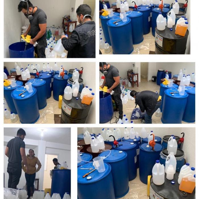gel adulterado