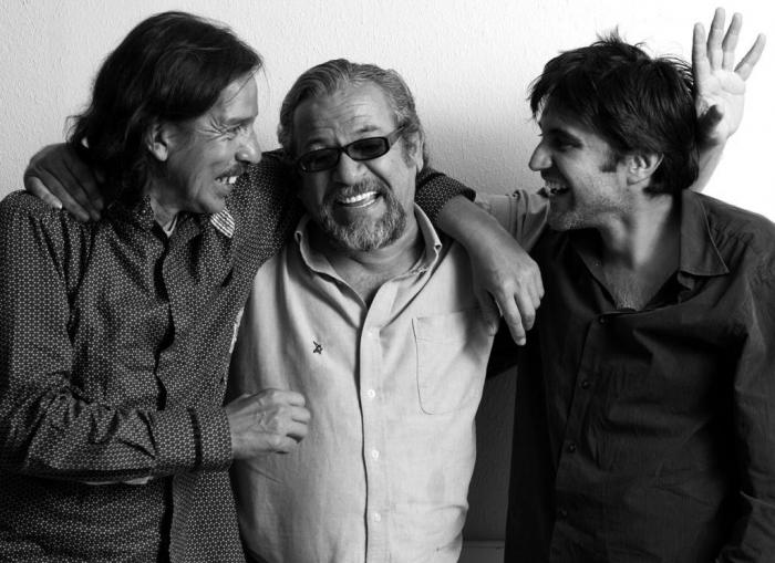 Ángel Cobo, Héctor Napolitano y Christian Hidrobo