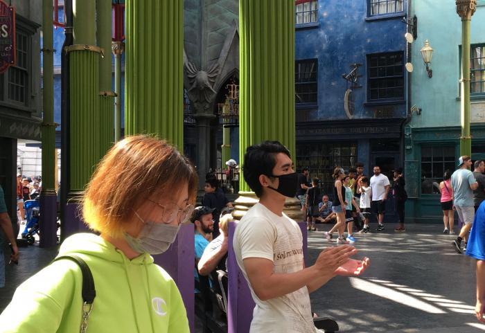 UNIVERSAL STUDIOS CIERRA POR CORONA VIRUS. (AFP)