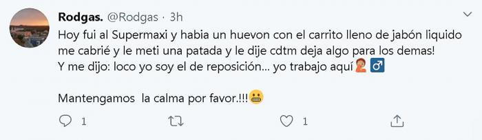 Diario de una cuarentena. Tuit