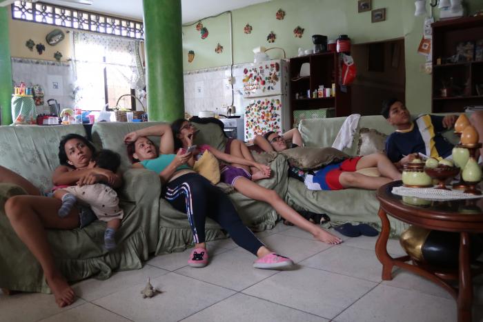 Familias en cuarentena