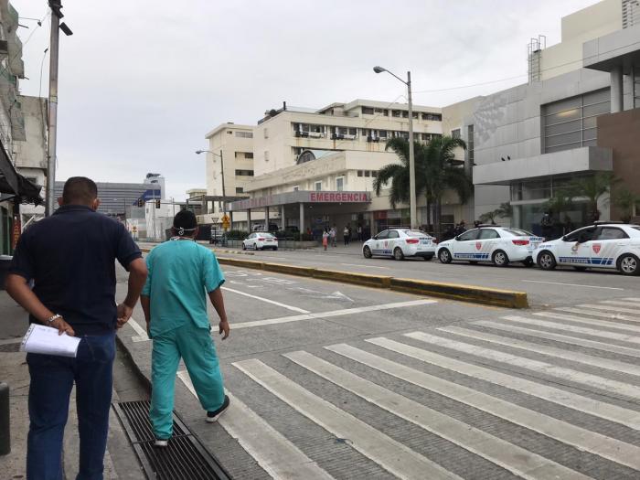 Hospital del Niño. Trabajadores se han contagiado de coronavirus. Foto: Vanessa López