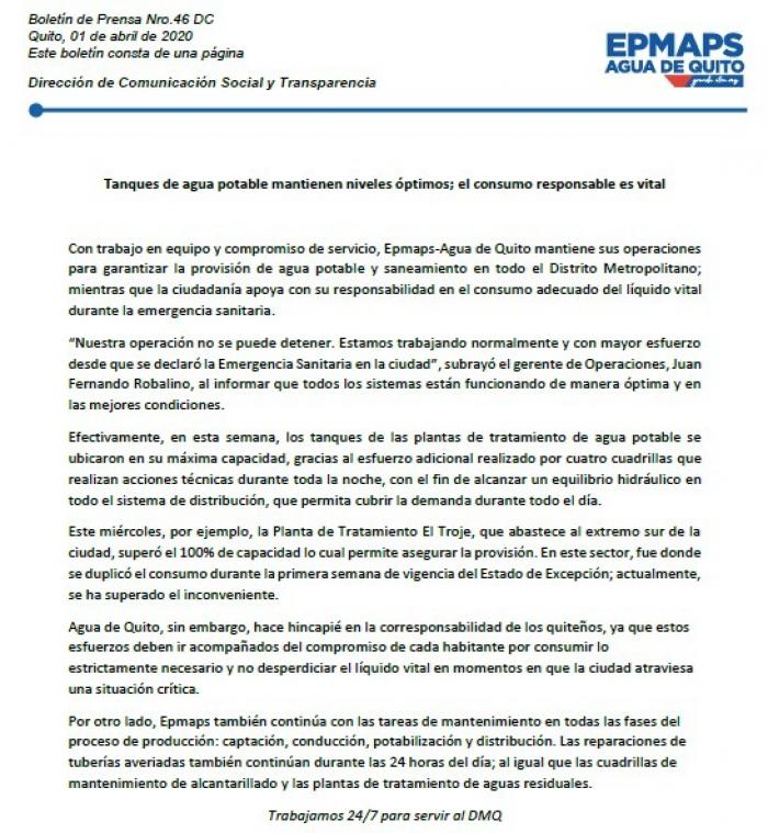 comunicado emaps