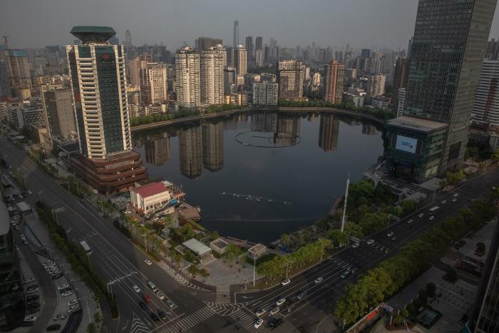 Wuhan city, China
