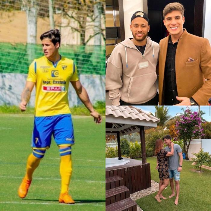 El novio de la mamá de Neymar, un 'gamer' de 22 años