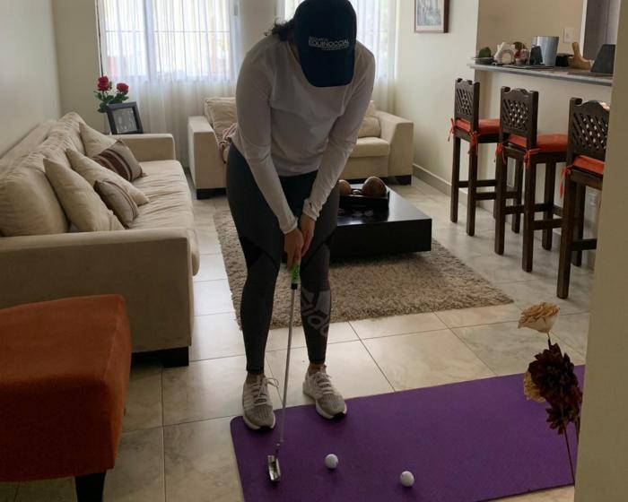 Daniela Darquea - golf