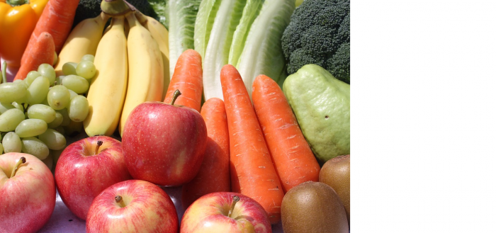 Frutas y vegetales