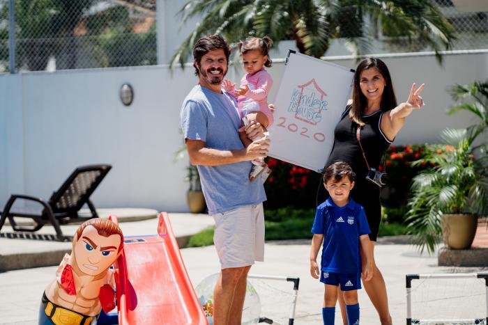 Familia en cuarentena