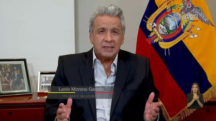 Cadena. El presidente anunció... muy poca cosa.