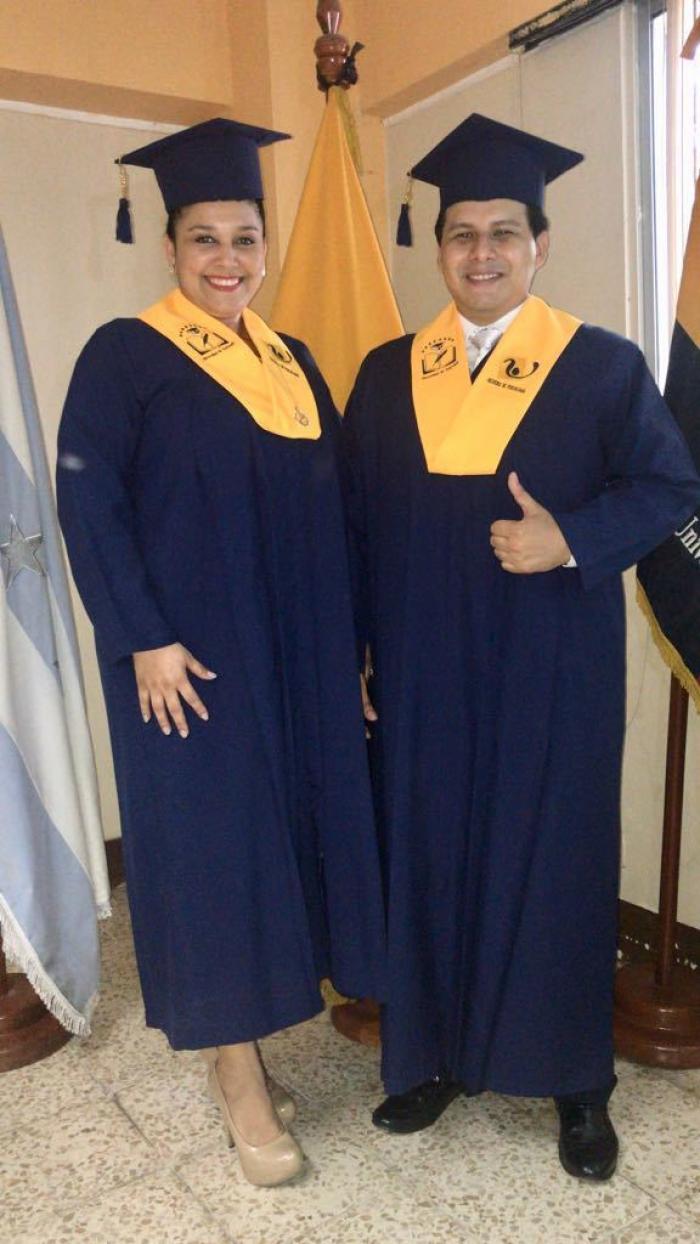 Maricela Gómez en familia.