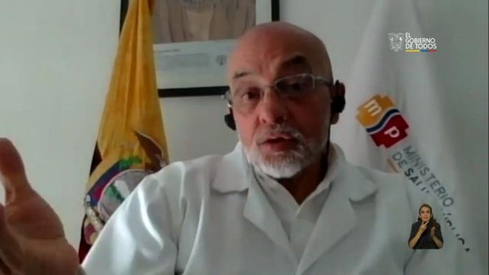Xavier Solórzano, viceministro de Salud