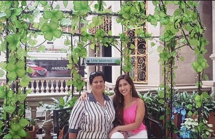 Camila Cedeño en familia 2