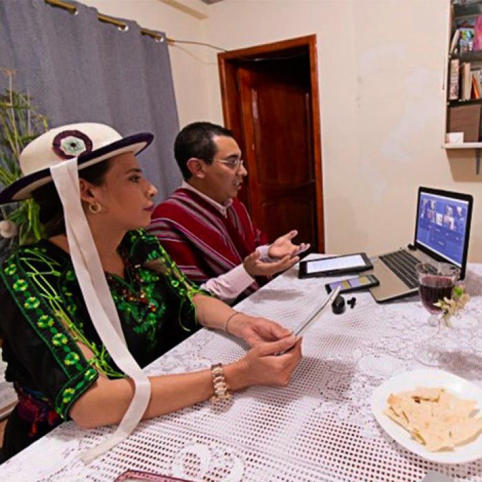 María José y Darwin Moncada