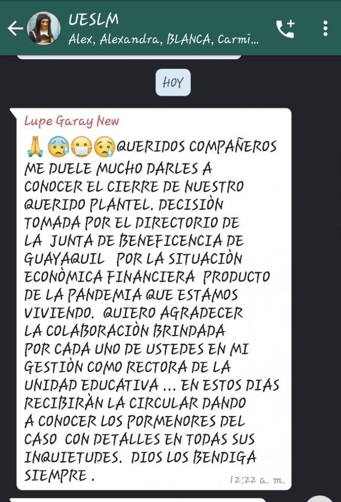 chat de profesores
