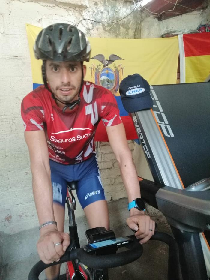 Claudio Villanueva marcha ciclismo Tokio 2020