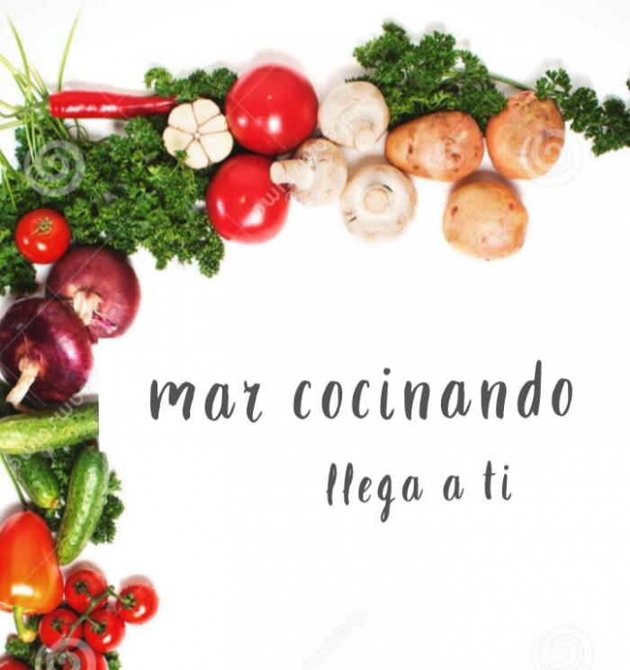 María del Mar, emprendimiento Mar cocinando.