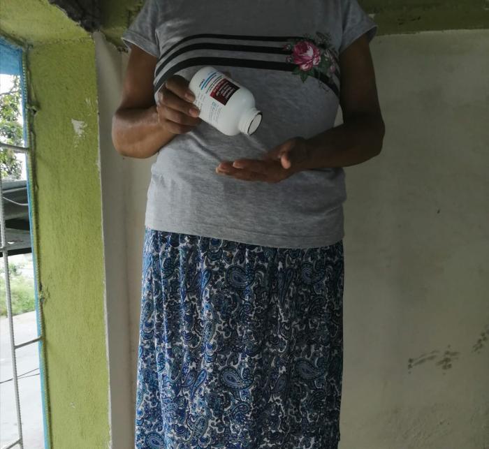 paciente de VIH sin medicina