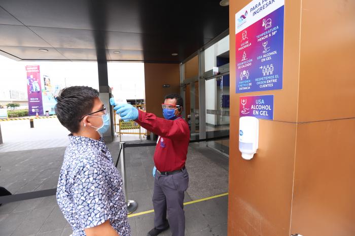 mall del sol+pandemia+controles