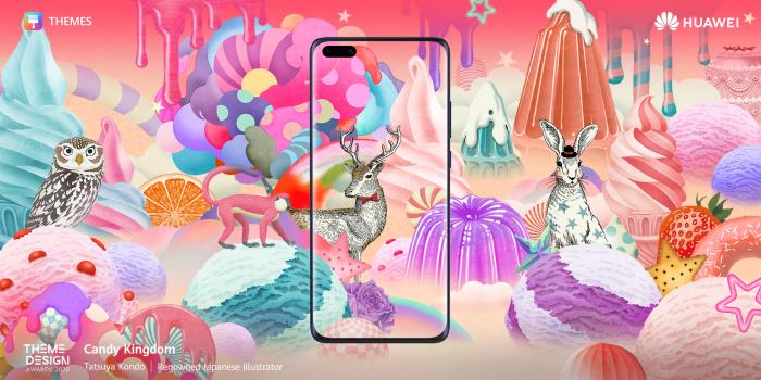 6 Candy logo huawei