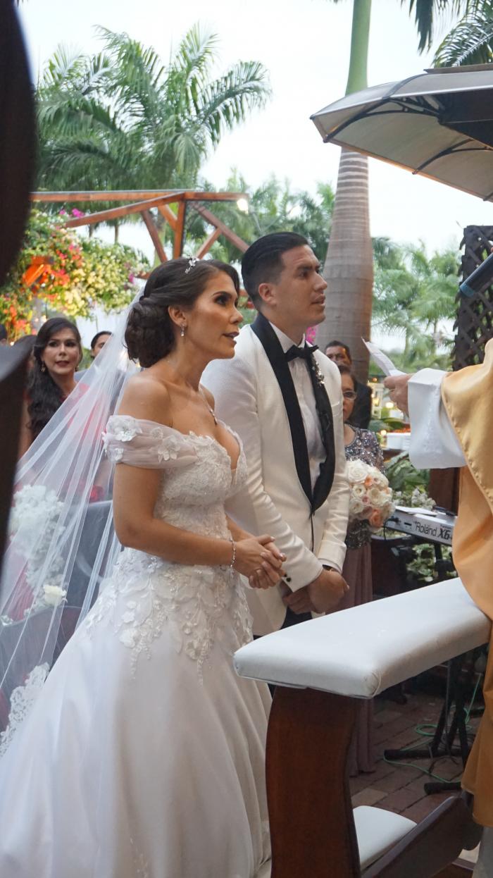 Gabriela Guzmán, boda