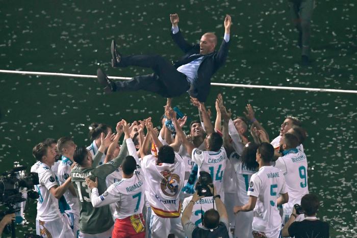 Zinedine-Zidane-Real Madrid-Champions