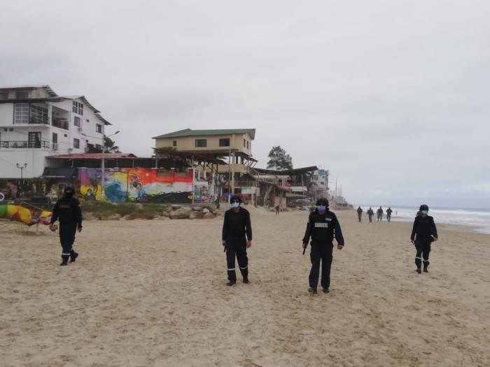 coronavirus en Montañita