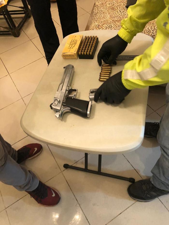 Detención Abdalá Arma Emergencia