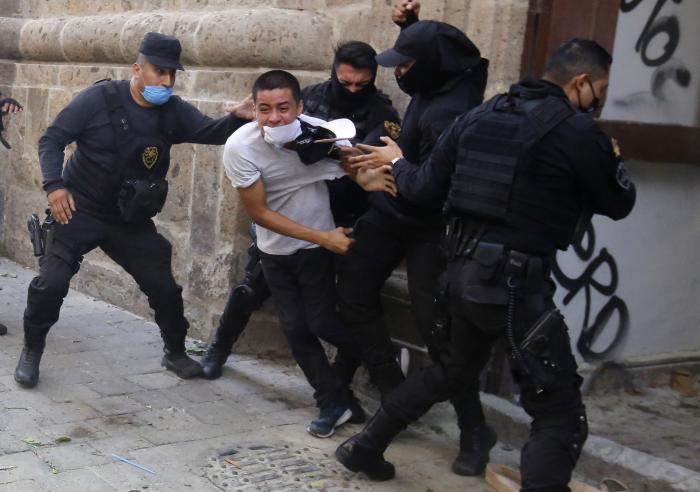 Protestas_México_Violencia policial