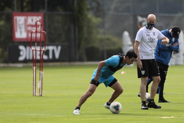 INDEPENDIENTE+ENTRENAMIENTO+SANGOLQUÍ+FUTBOL