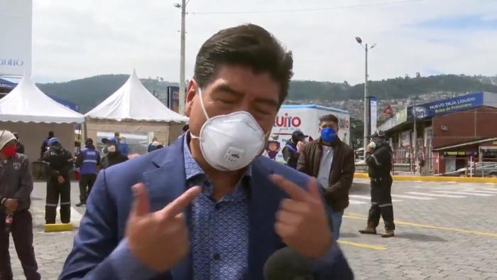 Jorge Yunda, alcalde de Quito