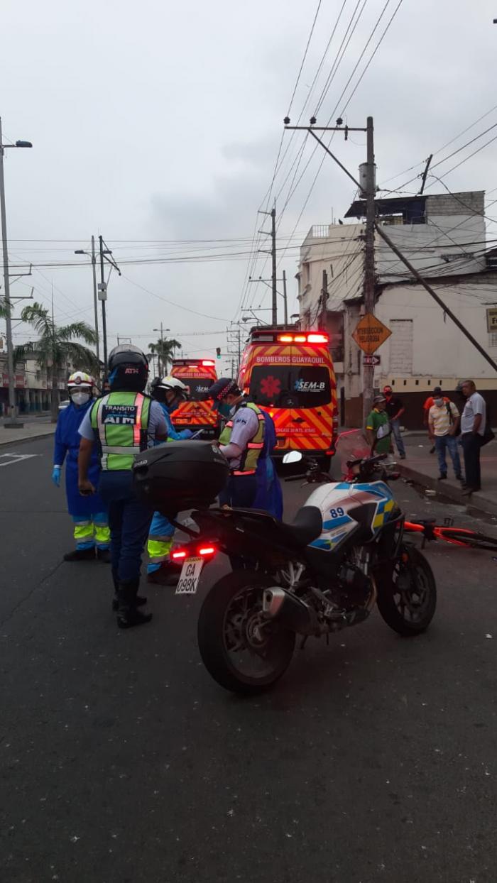 muerte de ciclista Guayaquil