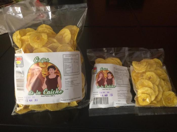 Los chifles de la Caiche.
