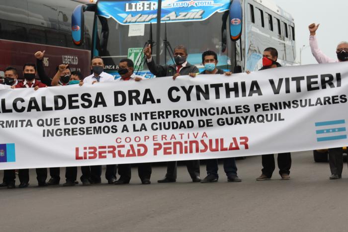 Santa Elena protesta