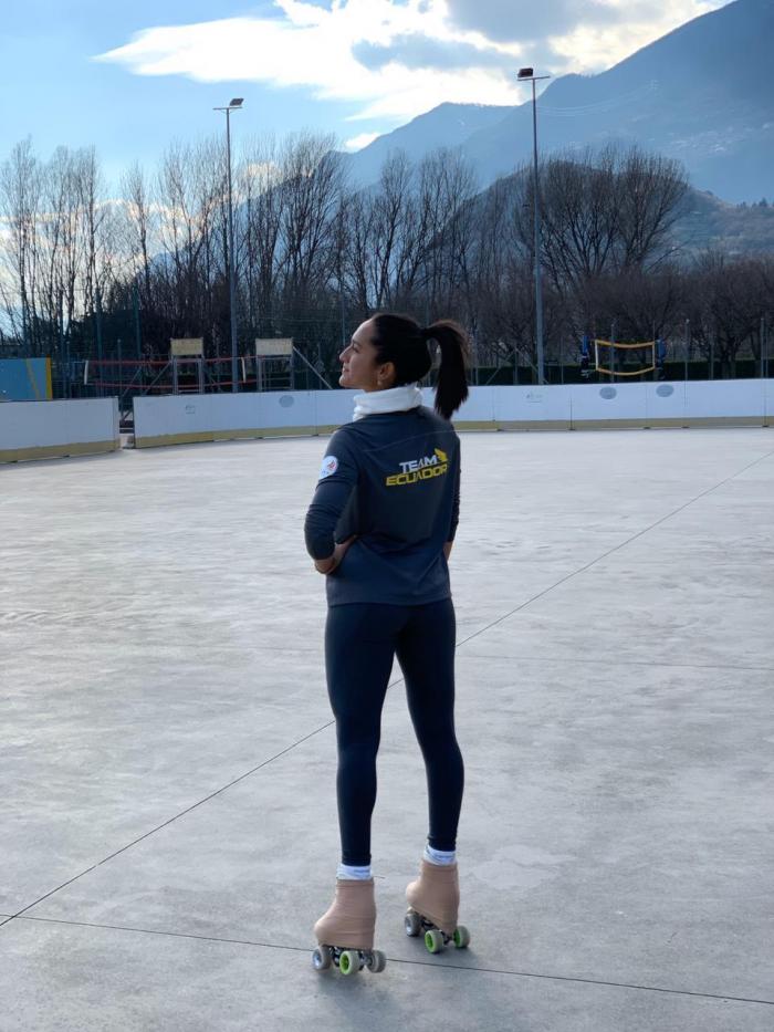 María-Eduarda-Fuentes-patinaje-artístico-Italia-coronavirus
