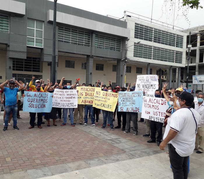 Daule protesta